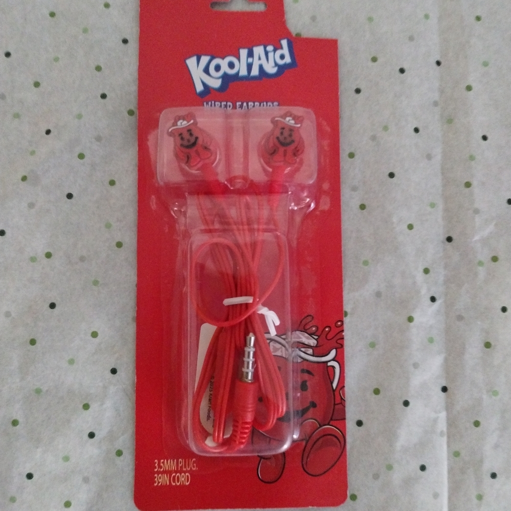 Kool-Aid  Wired Earbuds